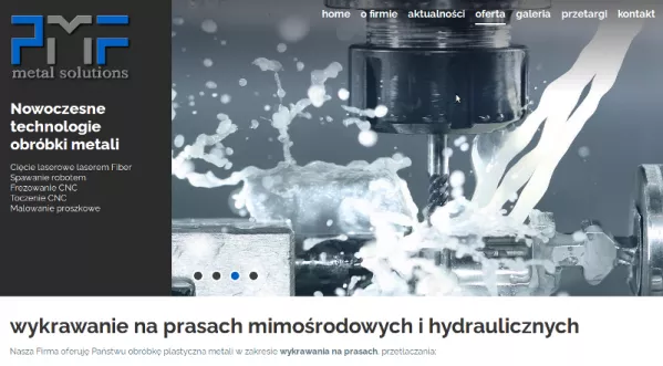 Use of hydraulic presses