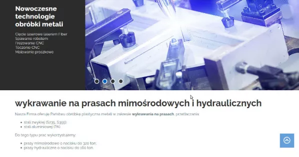 Practical use of a hydraulic press